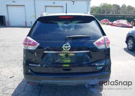 2014 Nissan Rogue Sl z USA, uszkodzony, nr VIN 5N1AT2MV7EC782781